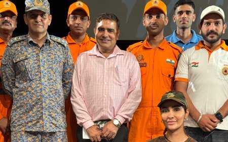 Bollywood Actress Alankrita Sahai Joins Chandigarh Civil Defence Amid Indo-Pak Tensions, Inspires Youth Leadership