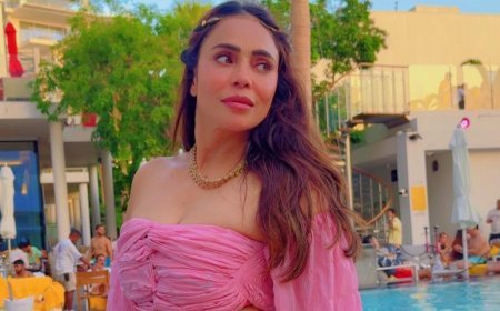 Watch: Bollywood actress Nikita Rawal gives the swimwear fashion style a new twist in her gorgeous pink attire, talks about the importance of 'self love' in her latest viral video!