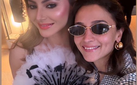 Breaking: 'Queen Of Cannes' Urvashi Rautela & Alia Bhatt's latest Cannes 2025 iconic selfie goes super viral on the internet!