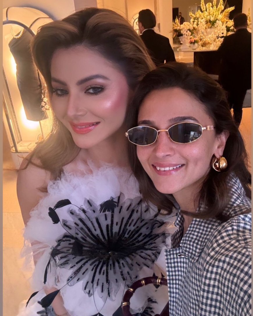 Breaking: 'Queen Of Cannes' Urvashi Rautela & Alia Bhatt's latest Cannes 2025 iconic selfie goes super viral on the internet!