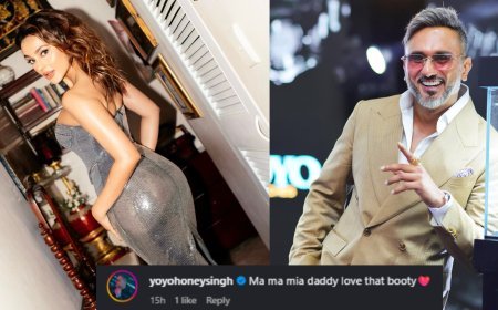 Yo Yo Honey Singh Can’t Keep Calm Over Seerat Kapoor’s Latest Bombshell Look-Leaves a Bold Comment That Sets the Internet on Fire!