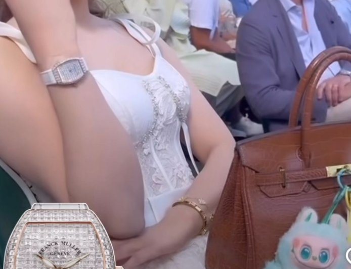 Urvashi Rautela’s 7 crore ultra-luxury Franck Muller diamond-studded watch stole the show at Wimbledon 2025!