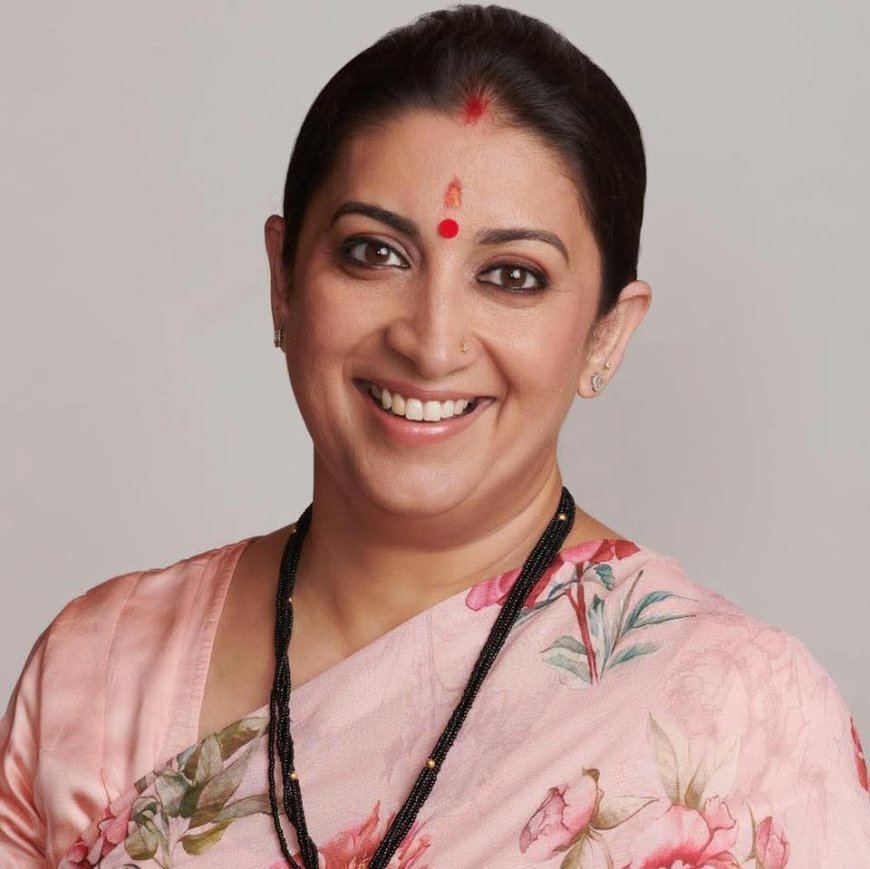 “IN A WORLD WHERE AI CAN CODE BUT NOT CREATE, OUR GREATEST STRENGTH WILL BE IN OUR CAPACITY TO IMAGINE, NARRATE, AND INNOVATE” – SMRITI IRANI