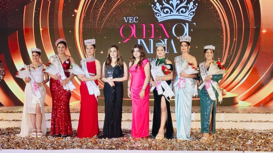 Bollywood Actress Neelam Kothari Soni Crowns the Winners at "VEC Queen of India" Finale