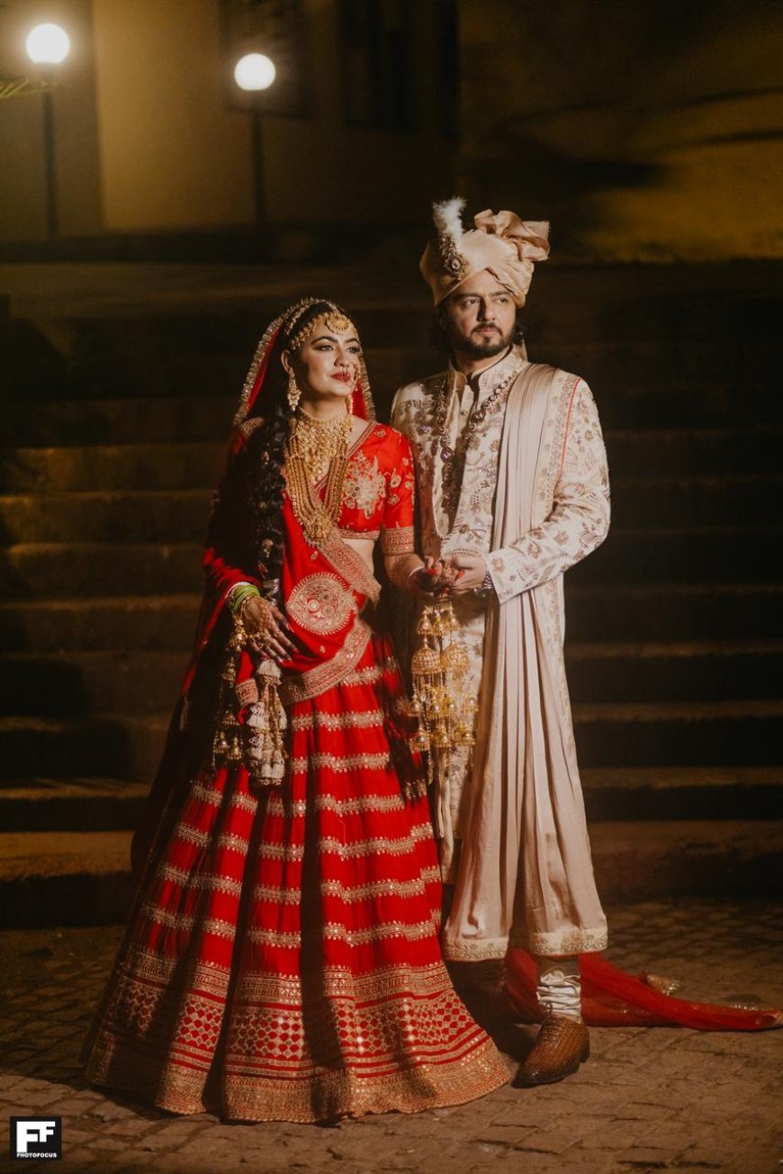 A Timeless Union: Raviraa Bhardwaj and Alan Kapoor’s Fairytale Wedding