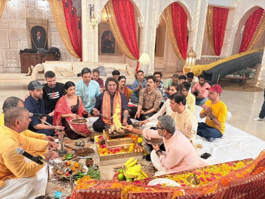 Special Havan on the Sets of Rajan Shahi’s Yeh Rishta Kya Kehlata Hai and Anupama