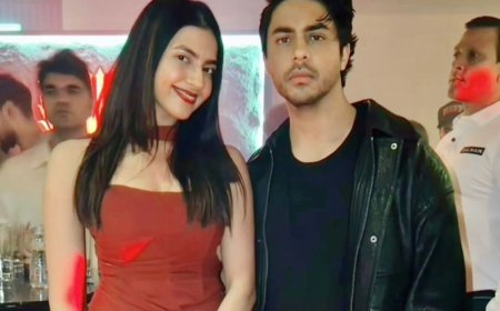 Kashika Kapoor Turns Heads in Maroon at D’YAVOL by Aryan Khan Event