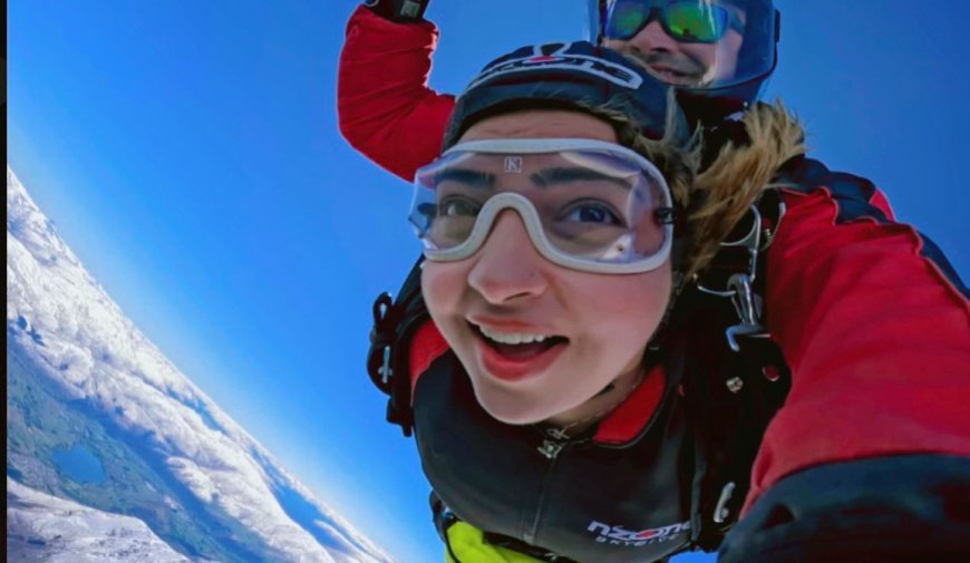 Sana Raees Khan Takes a Much Needed Break in New Zealand After a Year of Big Wins