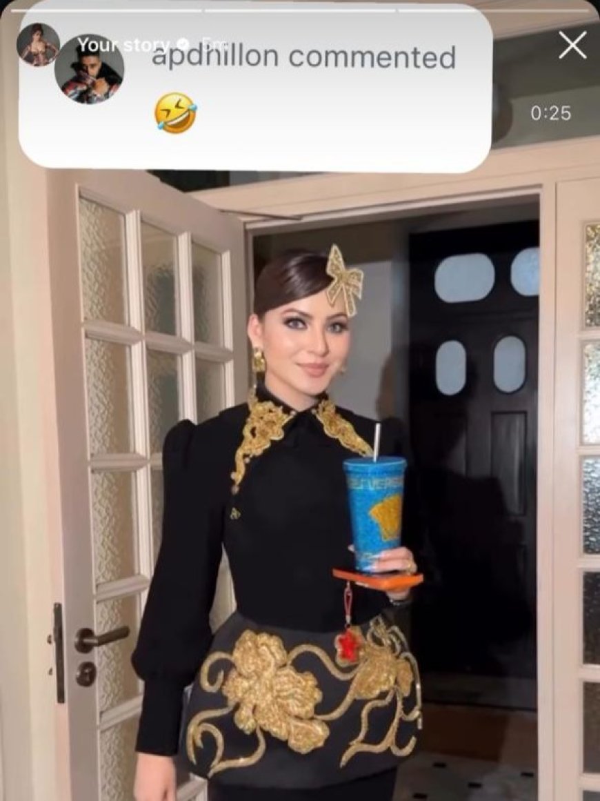 Urvashi Rautela Breaks the Internet as Viral Wave Surges — Even AP Dhillon Joins the Buzz