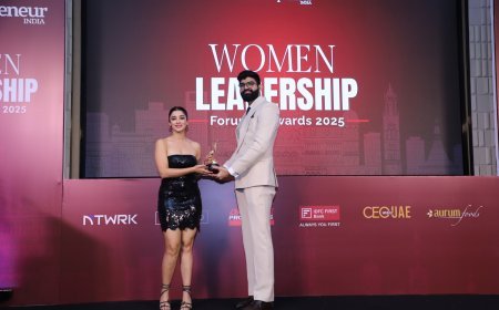 Nyrraa M Banerji Shines and wins  at Womenpreneur India Awards, Inspires with Her Trailblazing Journey