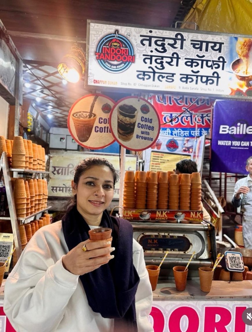 Tanishaa Mukerji Enjoys Cozy Moments with Kulhad Chai, Says ‘Thandi Aur Garam Garam Kulhad Wali Chai Hits Different’