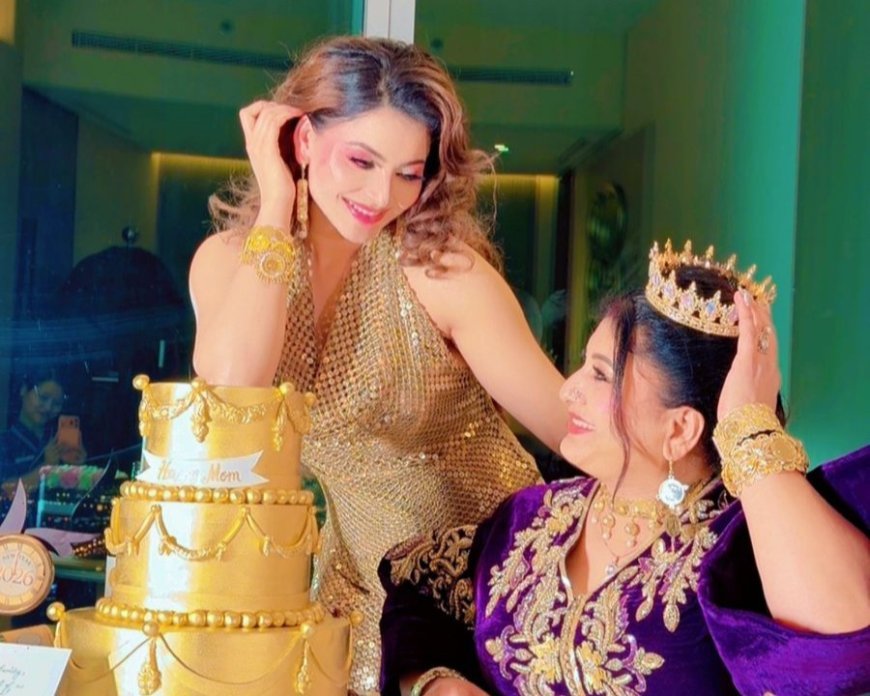 Urvashi Rautela’s Royal Celebration for Her Mother at the World’s Highest Hotel