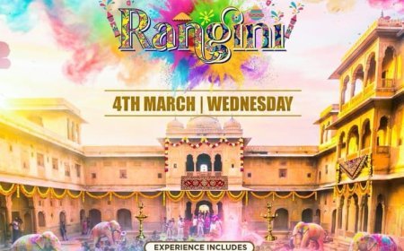 RANGINI: Jaipur to Witness a Royal Holi Affair at Grand Maan Palace on 4th March