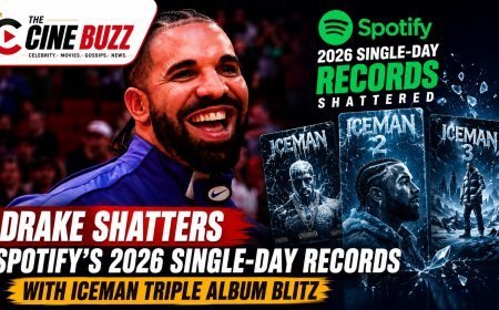 Drake Shatters Spotify's 2026 Single-Day Records With Iceman Triple Album Blitz