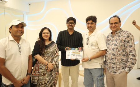 Deepika Chikhaliya Performs the Muhurat of Web Series ‘Mahashmashan’