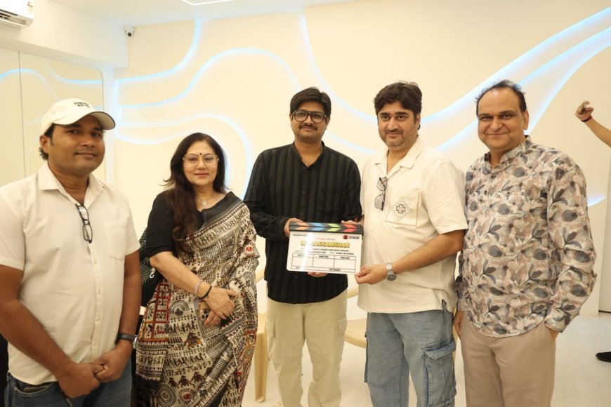 Deepika Chikhaliya Performs the Muhurat of Web Series ‘Mahashmashan’