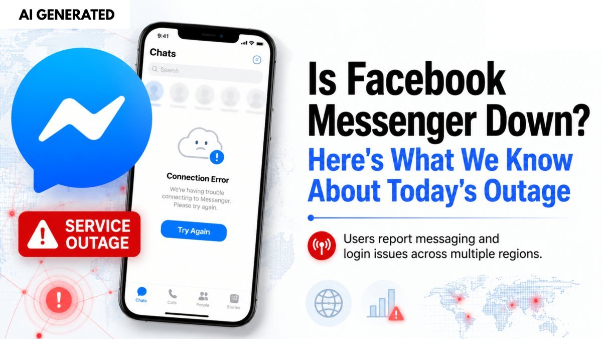 Is Facebook Messenger Down? Here's What We Know About Today's Outage