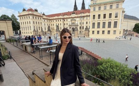 SEZAL SHARMA TRADES CANNES GLAMOUR FOR PRAGUE'S QUIET CHARM