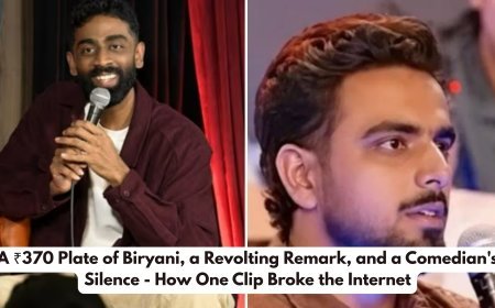 A ₹370 Plate of Biryani, a Revolting Remark, and a Comedian's Silence - How One Clip Broke the Internet