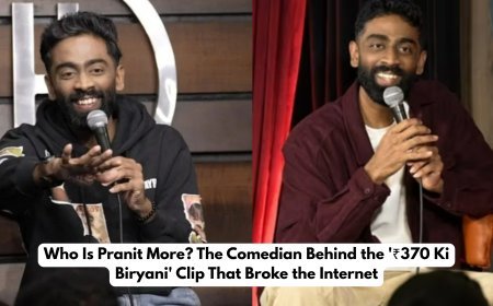 Who Is Pranit More? The Comedian Behind the '₹370 Ki Biryani' Clip That Broke the Internet