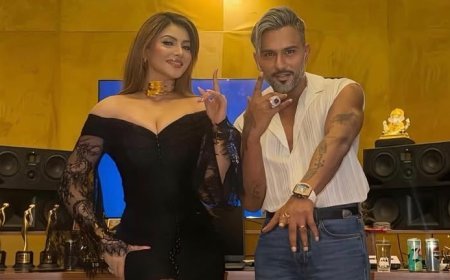 Urvashi Rautela and Honey Singh Spotted Together, Fans Speculate New Collab