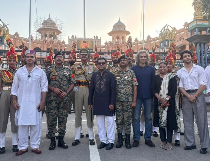 A.R. Rahman Makes History at Attari Border with Live Performance for Main Vaapas Aaunga