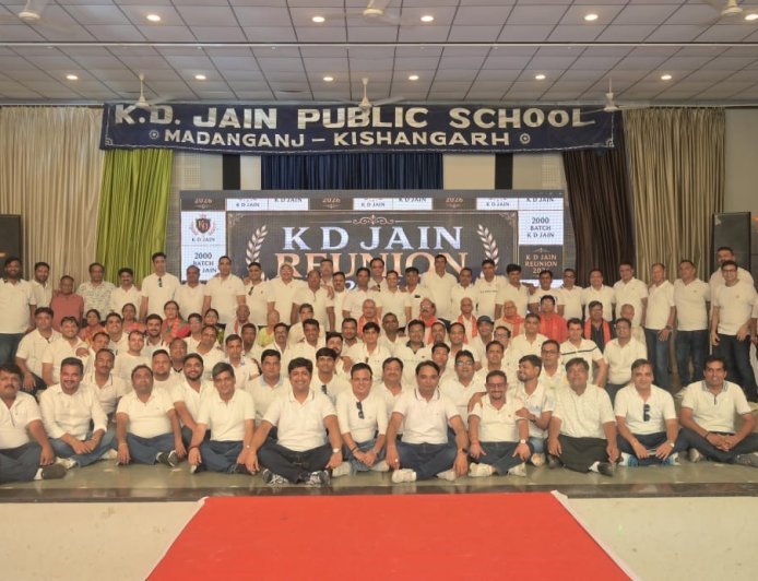 25 Years On, K. D. Jain School Alumni Reunite in Kishangarh for Emotional 2026 Reunion