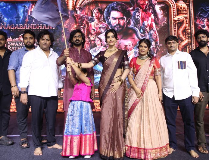 Nagabandham Team Launches Ananta Padmanabha Swamy Rath Yatra Ahead of July 3 Release