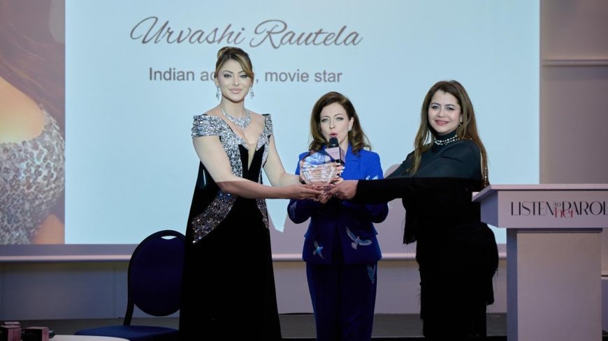 Urvashi Rautela Receives UNESCO-Associated Best Actress Honor