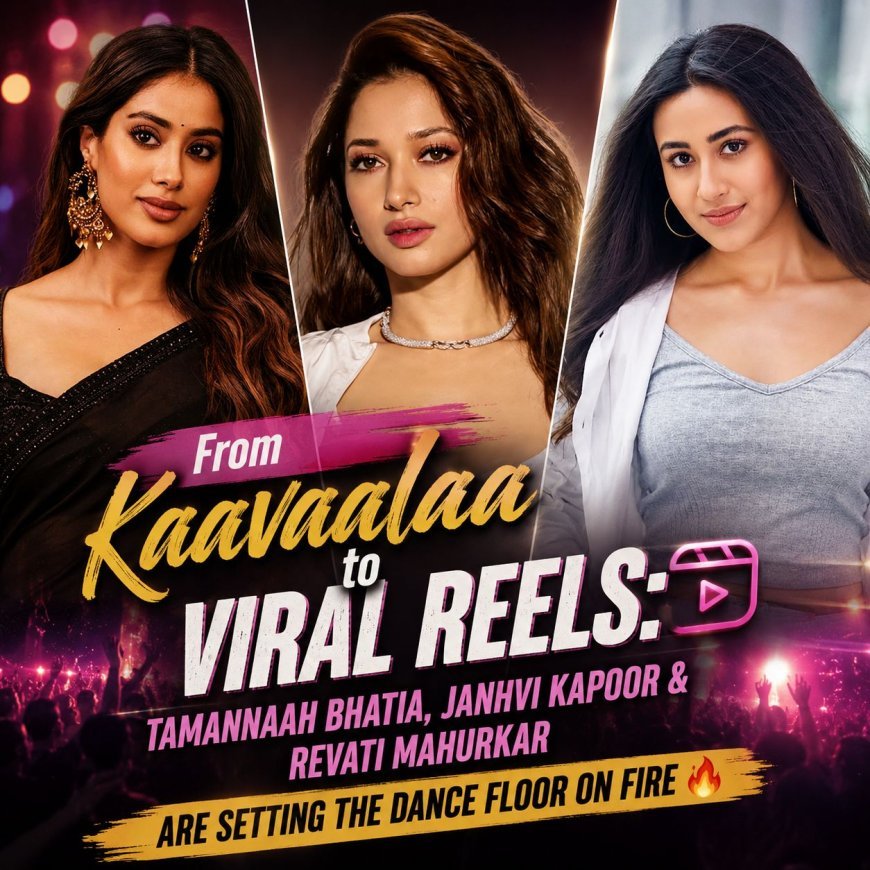 How Tamannaah, Janhvi and Revati Are Turning Dance Into Their Calling Card