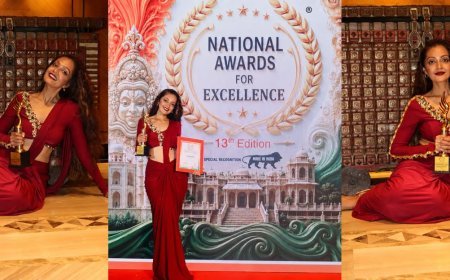 Sheena Chohan Wins Best Actress at National Awards for Excellence 2026 for Sant Tukaram