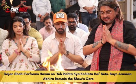 Rajan Shahi Performs Havan on 'Yeh Rishta Kya Kehlata Hai' Sets, Says Armaan-Abhira Remain the Show's Core