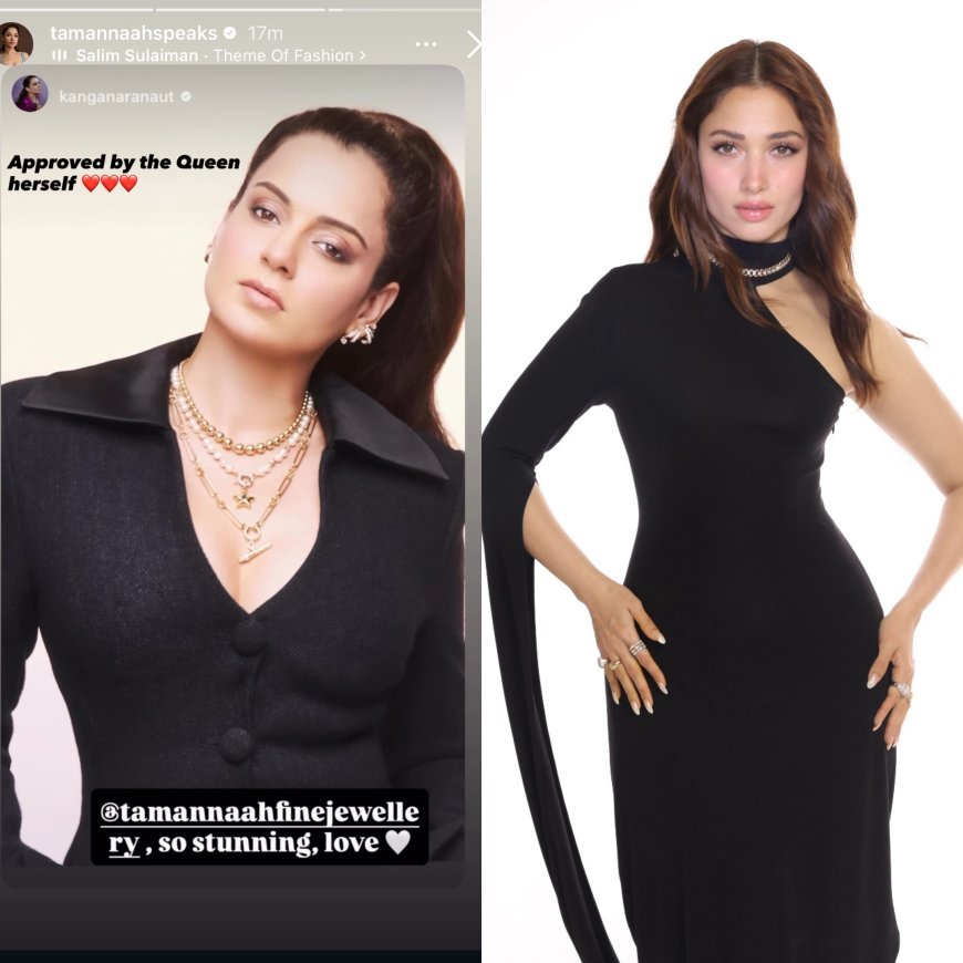 “Approved By The Queen Herself”: Tamannaah Reacts To Kangana’s Praise For Her Jewellery Brand