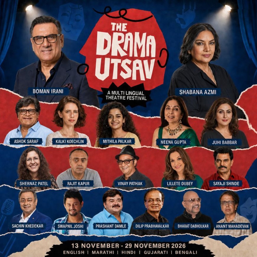 'The Drama Utsav Mumbai 2026' Set to Create a New Chapter in Indian Theatre