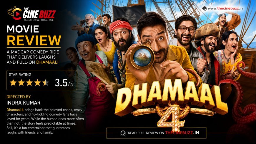 Dhamaal 4 Movie Review: The Gang's Back, The Treasure's Buried, The Laughs Are Hit-or-Miss