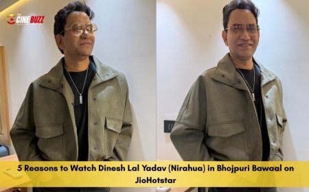 5 Reasons to Watch Dinesh Lal Yadav (Nirahua) in Bhojpuri Bawaal on JioHotstar