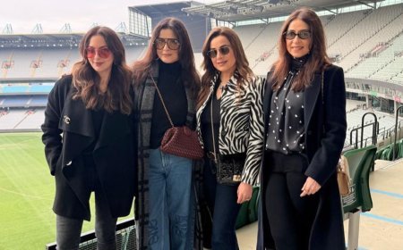 Bollywood's Fab Four Take Melbourne: Bhavana Pandey, Neelam Kothari, Maheep Kapoor and Seema Sajdeh's Glam Down Under