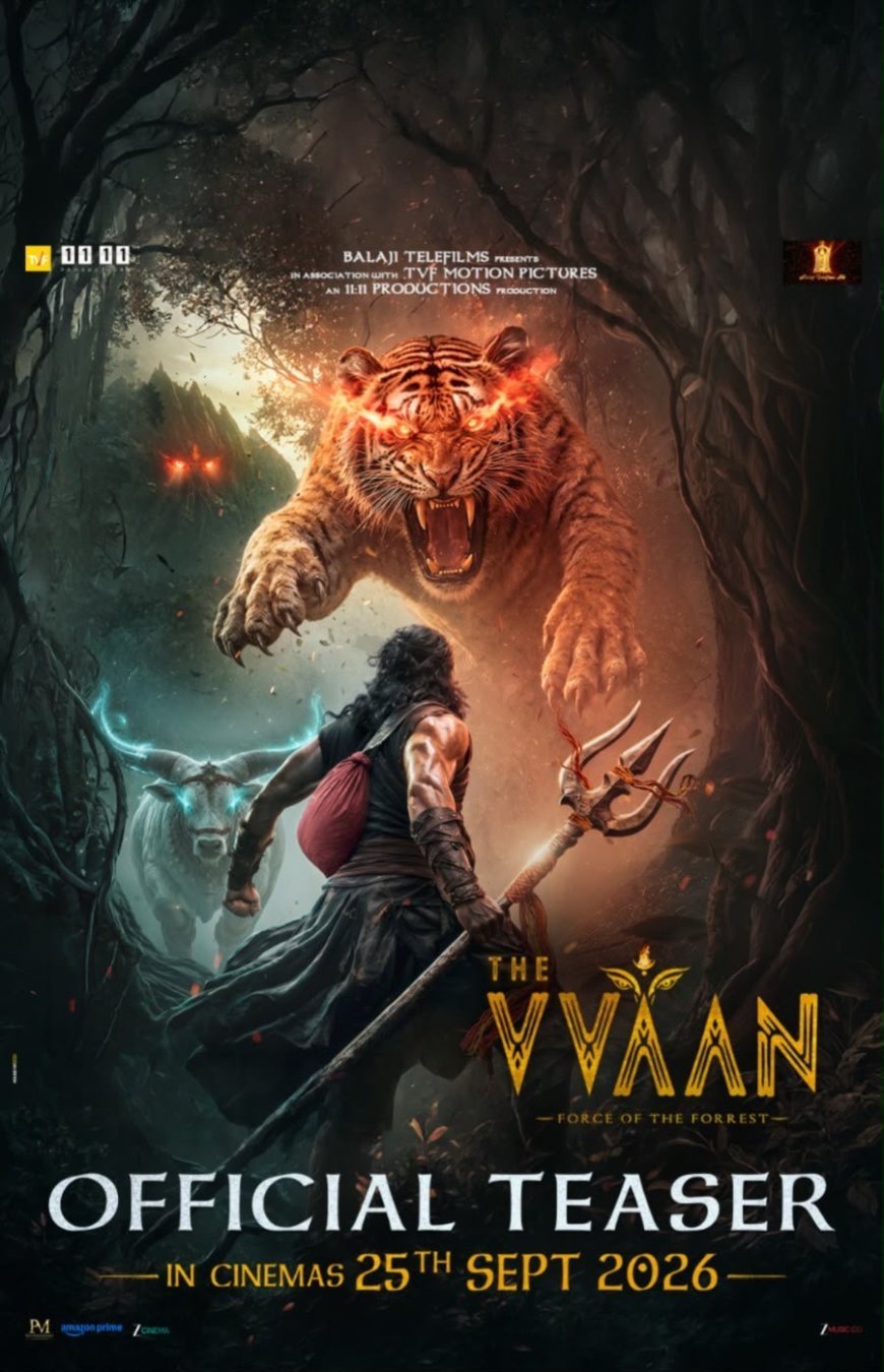 The Vvaan teaser finds its pulse in a powerful score that draws you into its mystical world