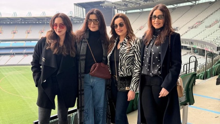 Bollywood's Fab Four Take Melbourne: Bhavana Pandey, Neelam Kothari, Maheep Kapoor and Seema Sajdeh's Glam Down Under