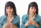 Tanishaa Mukerji Gives Ethnic Wear a Modern Edge with French Bangs