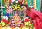 Bappa Graces Madhurima Tuli's Home: Actress Immersed in Devotion This Ganeshotsav