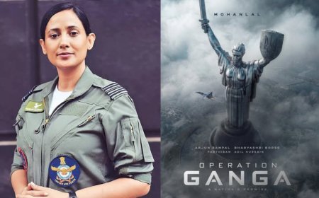 Fighter Pilot Varlin Panwar Joins Mohanlal's 'Operation Ganga' to Get the War Scenes Right