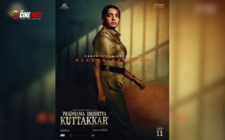 Parvathy Trades Her Usual Roles for a Police Uniform in 'Pradham Drishtya Kuttakar'