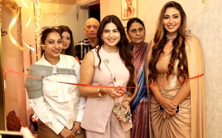 Cannes Star Komal Thakkar Brings Red Carpet Sparkle to ALF NOVA's Mumbai Launch