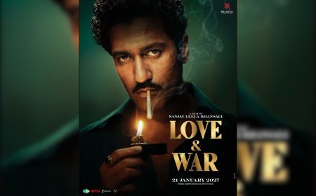 Vicky Kaushal's Rugged Retro Look in 'Love & War' Has Fans Calling It His "Bad-Boy Era"