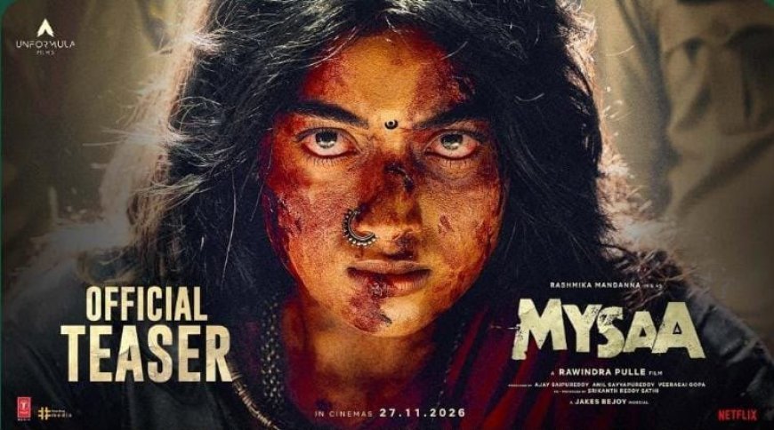 Rashmika Mandanna's Fierce New Avatar Powers the 'Maysa' Teaser