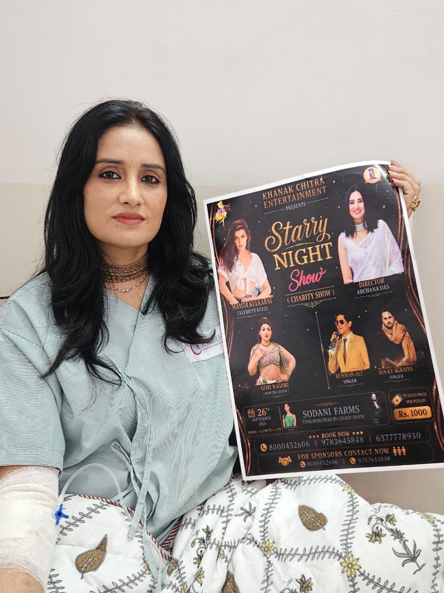 Charity Event “Starry Night Show” to Bring a Vibrant Blend of Glamour, Music, Dance and Entertainment to Jaipur on September 26
