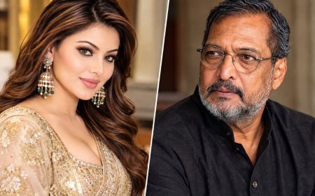 Urvashi Rautela Mourns Nana Patekar: "A True Legend Has Bid Us Farewell"
