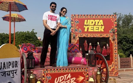 Ayushmann Khurrana and Sara Ali Khan Bring the Udta Teer Tashan to Jaipur as the Duo Embraces Rajasthani Culture