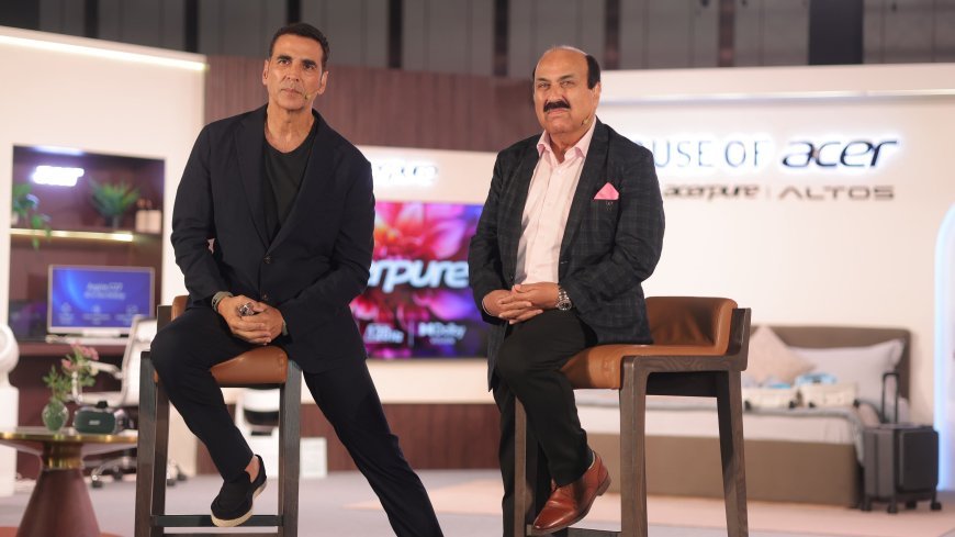 Akshay Kumar Walks the Talk, Fills His Own Home With Acer Gadgets